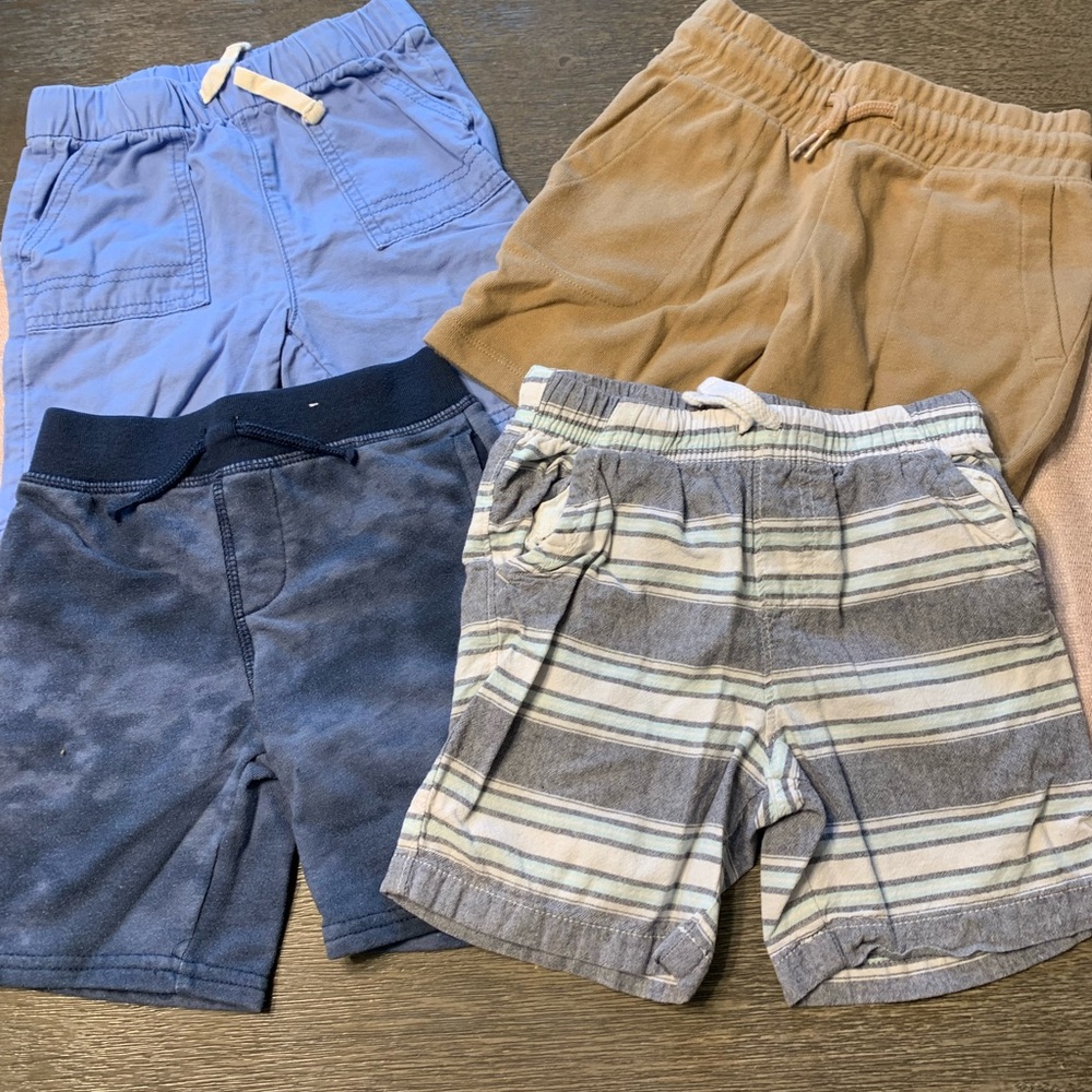 Kids Assorted Color Shorts Set